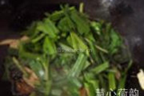 韭菜炒香干的做法图解12