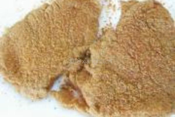 孜然辣味猪排的做法图解1