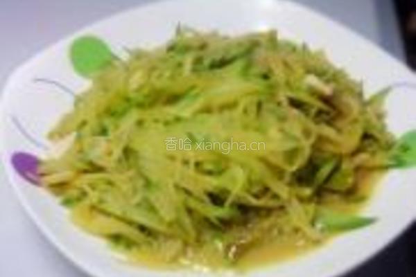 素炒萝卜丝的做法图解6