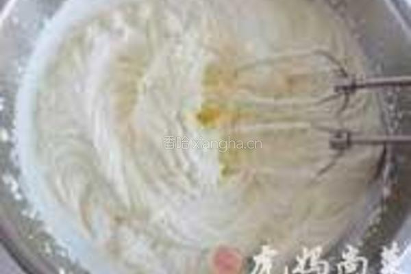 黄桃奶油蛋糕的做法图解2