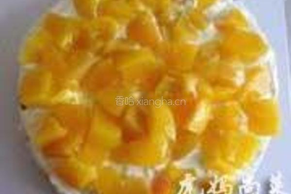 黄桃奶油蛋糕的做法图解4