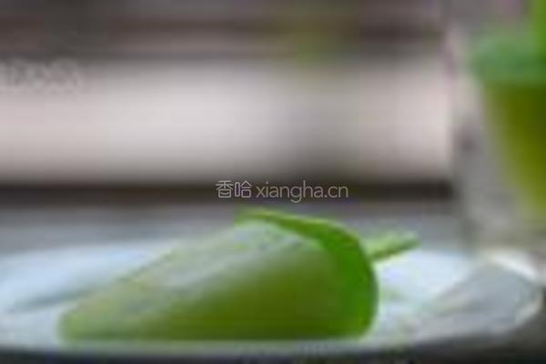 青甜瓜冰棍的做法图解9