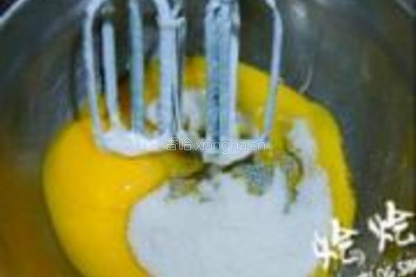 香橙南瓜戚风蛋糕的做法图解7