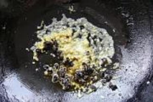 豆豉蟹肉烧粉丝的做法图解4