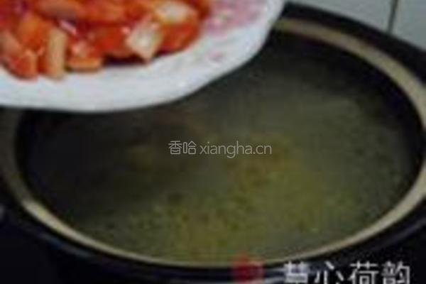 番茄藜麦酸黄瓜牛尾汤的做法图解22