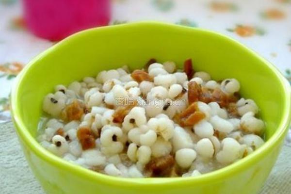 山药薏仁柿饼粥