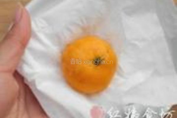 烤橘子的做法图解4