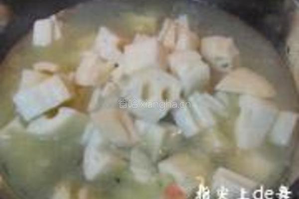 财鱼焖藕的做法图解10
