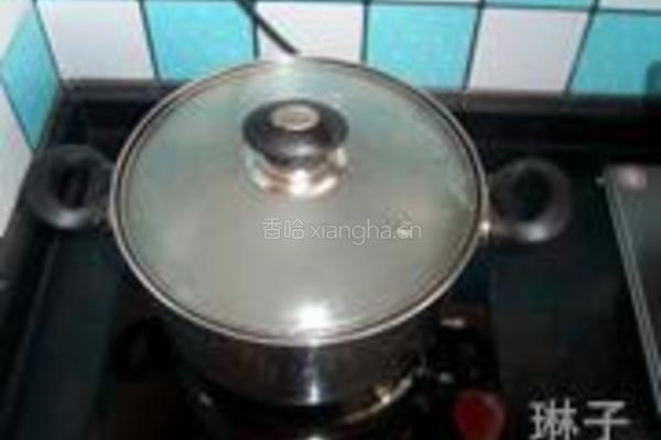 香菇西芹小米粥的做法图解4