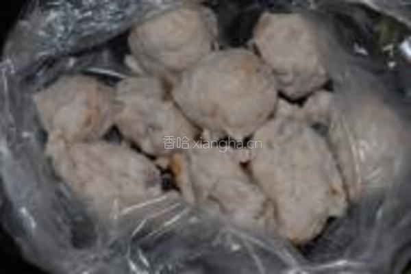 猪肚丸白菜汤的做法图解3