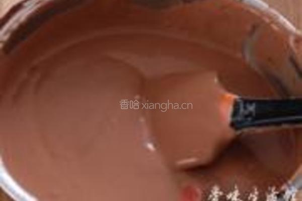 巧克力酸奶芝士冻糕的做法图解13