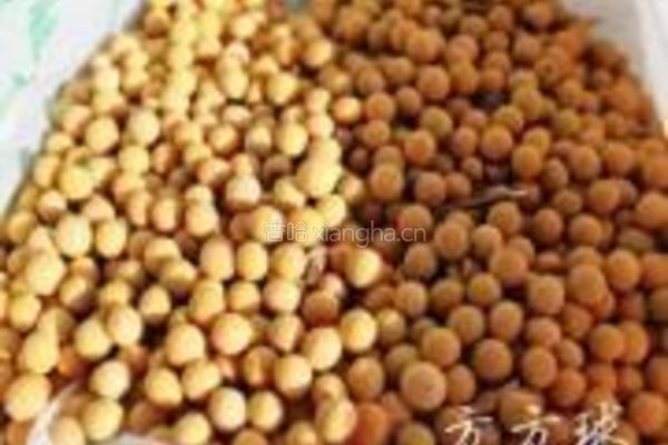 黄豆芽炒粉的做法图解1