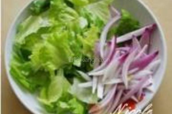 贴心春色沙拉的做法图解2