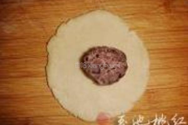 莲花豆沙酥的做法图解10