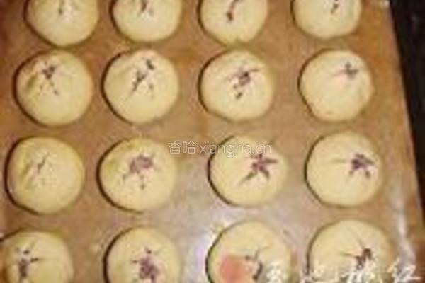 莲花豆沙酥的做法图解12