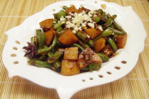 酱焖豆角土豆