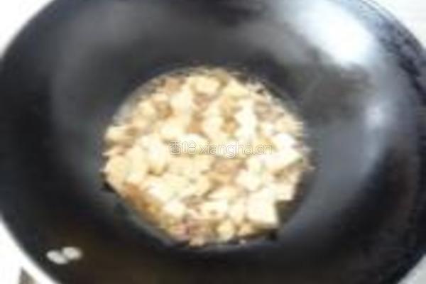 香菜肉末豆腐的做法图解9