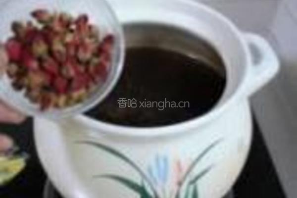 玫瑰酸梅汤的做法图解6