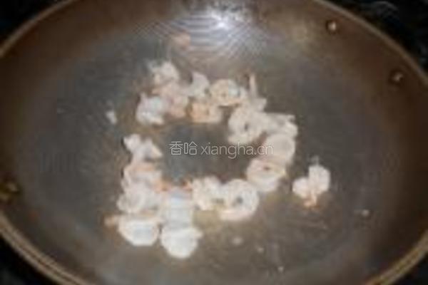 虾仁炒苦瓜的做法图解5