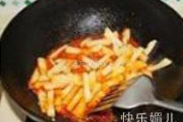蒜香番茄土豆的做法图解7