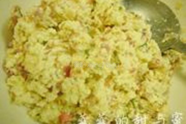 腊肠蒸鸡豆腐的做法图解5
