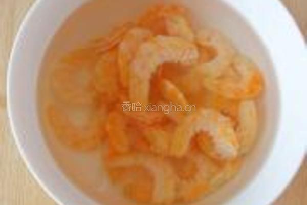 开洋扁豆的做法图解2