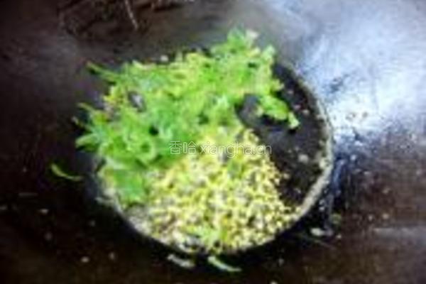 丝瓜烧菜花的做法图解4