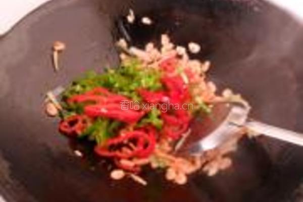 蚝油双椒小河虾的做法图解7