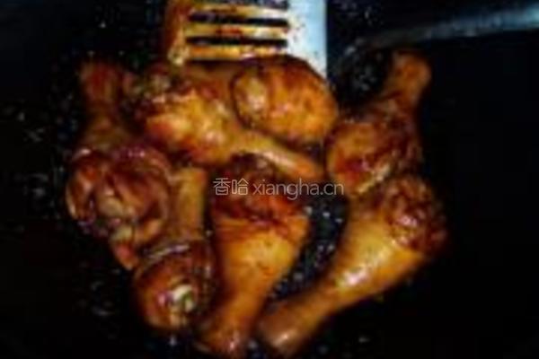 红烧鸡腿茶树菇的做法图解9