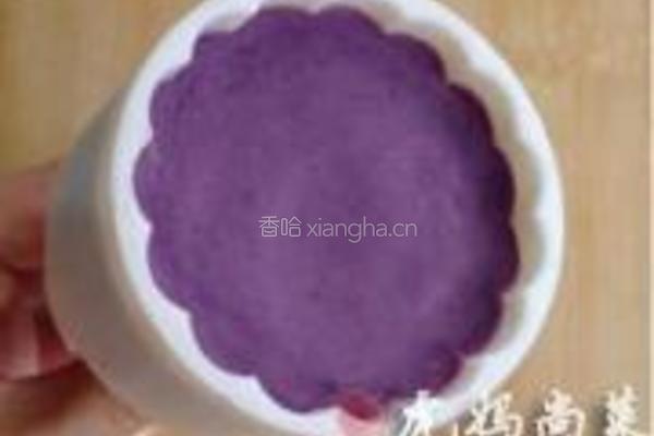 黑豆紫薯糕的做法图解9