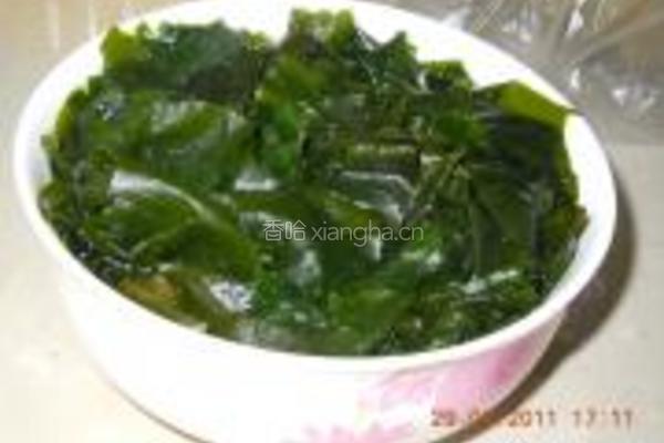 凉拌海藻的做法图解1