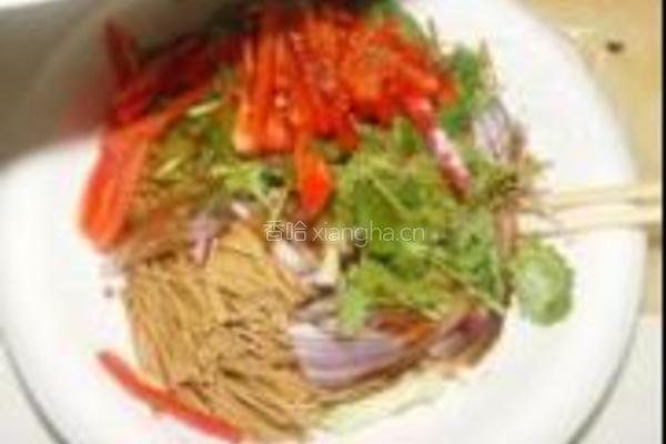 凉拌豆腐丝的做法图解5