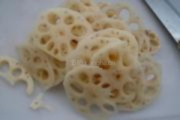糖醋藕片的做法图解3