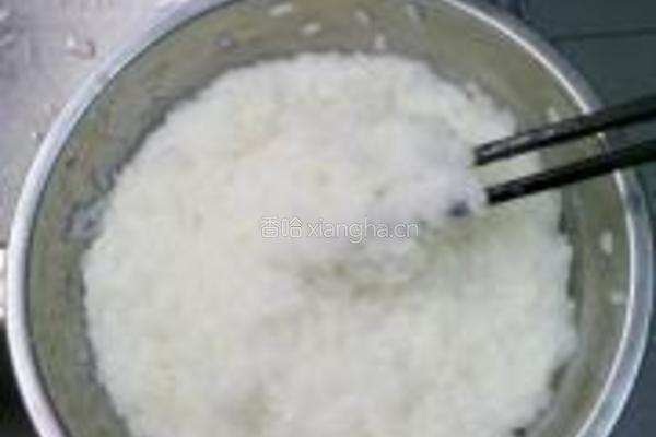 糯米豆沙切糕的做法图解4