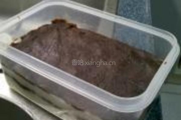 糯米豆沙切糕的做法图解7