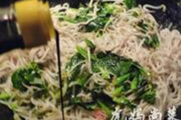 炒面的做法图解4