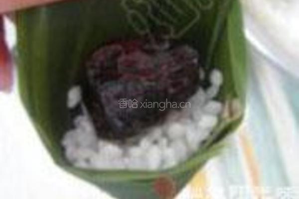 蜜枣粽的做法图解3