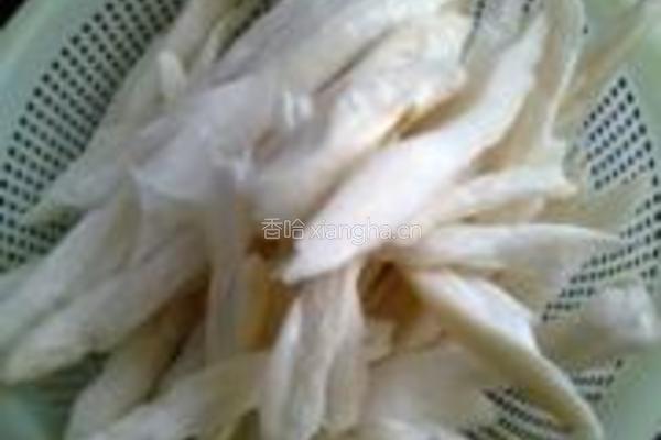 榄菜杏鲍菇的做法图解1