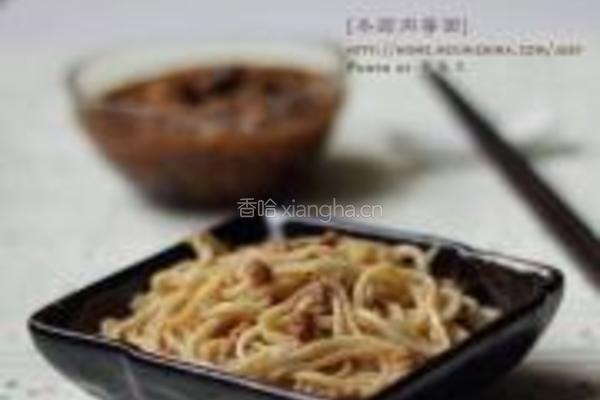 冬菇肉酱面的做法图解18