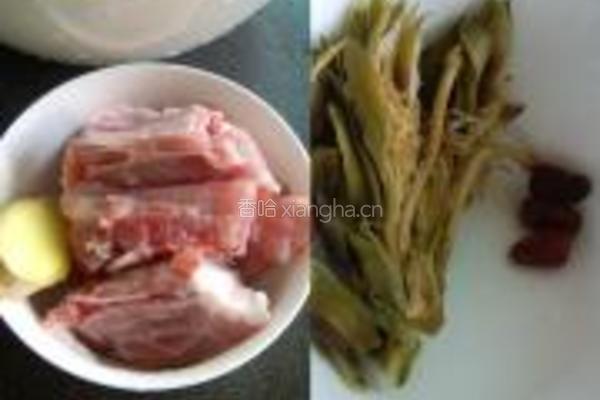 霸王花子排汤的做法图解2