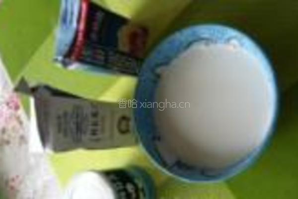 木瓜牛奶西米露的做法图解2