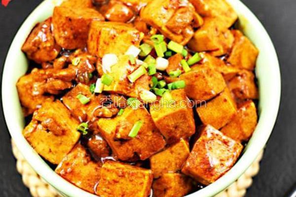 红烧肉末豆腐