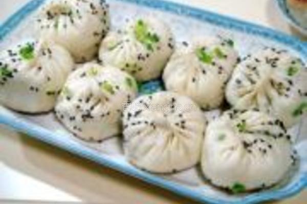 鲜虾菜心生煎包的做法图解20
