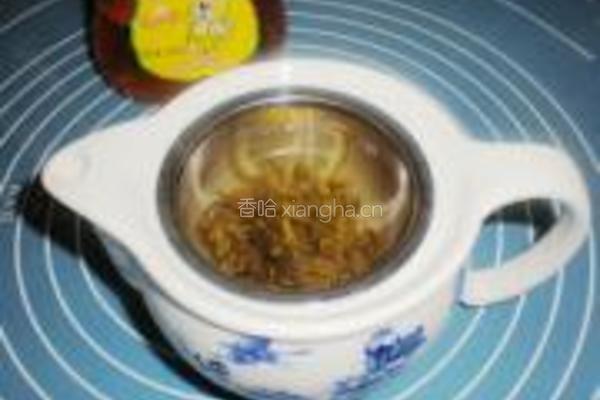 柠檬蜂蜜绿茶的做法图解4