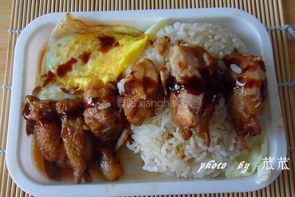 照烧鸡腿饭