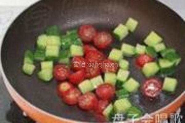 芒果三色鸡丁的做法图解6