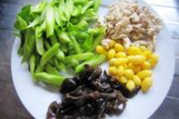 翡翠金豆的做法图解1