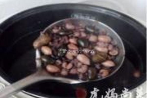 乌发养颜早餐粥的做法图解6