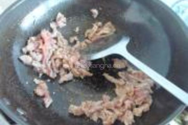 榨菜炒肉丝的做法图解2