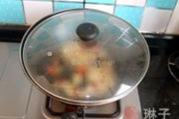甜椒木耳烧菜花的做法图解6